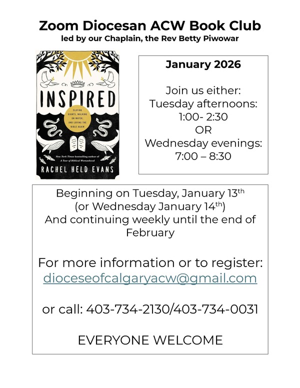 ACW Book Study in the New Year