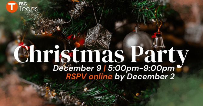 Teen Christmas Party