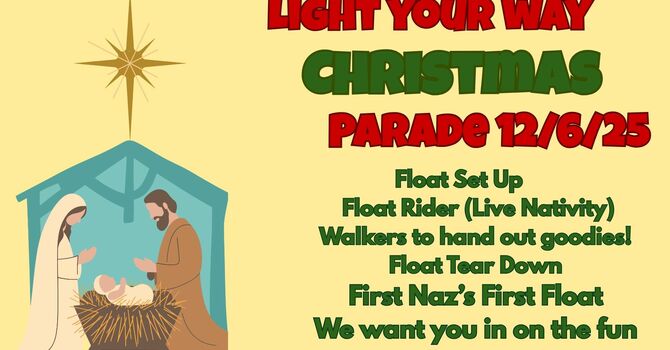 Light Your Way Christmas Parade Float