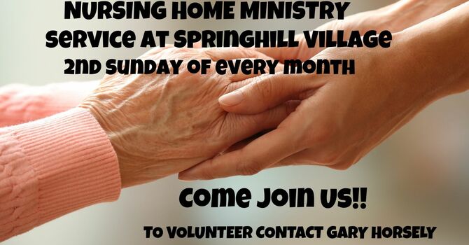 Nursing Home Ministry