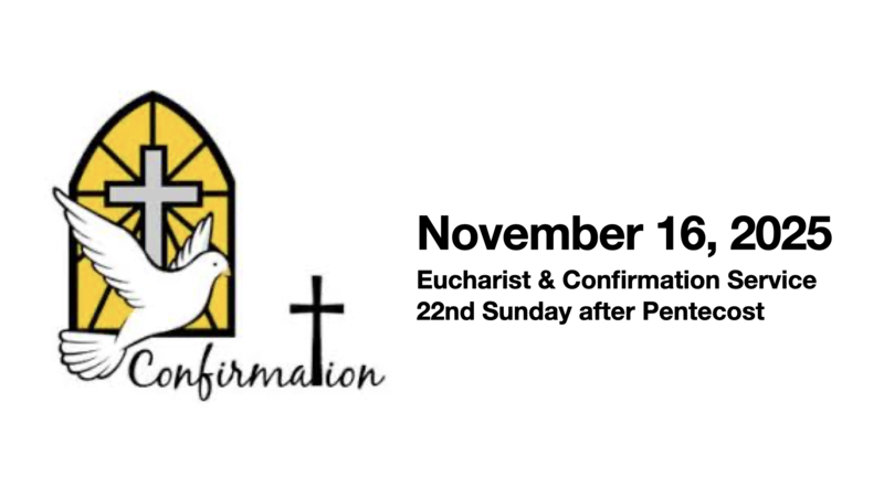 Eucharist Service - November 16, 2025