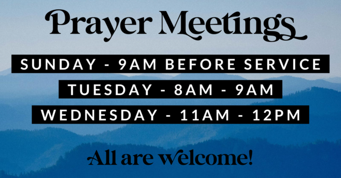 Prayer Meetings