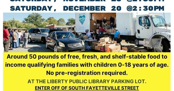 LIBERTY MOBILE MARKET FOOD GIVE-AWAY image