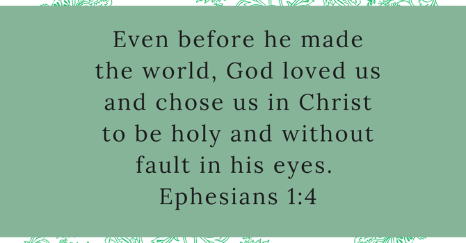 Ephesians 1:4 image