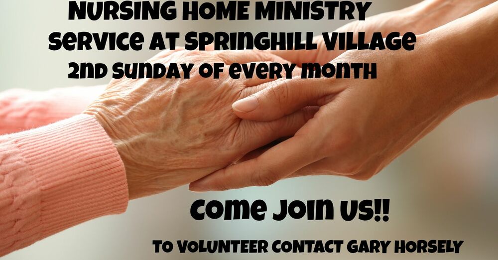 Nursing Home Ministry