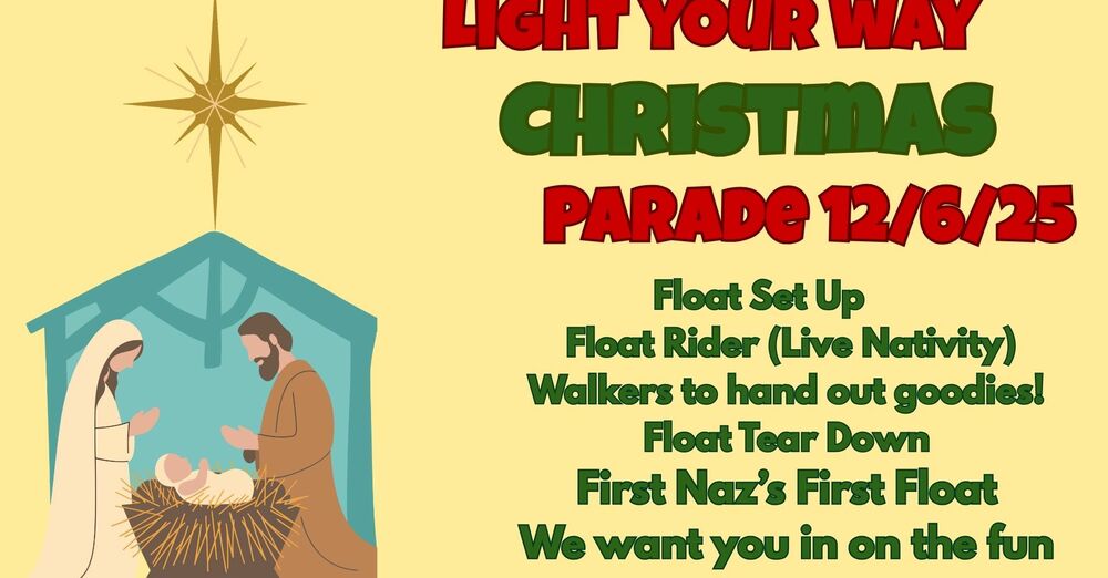 Light Your Way Christmas Parade Float