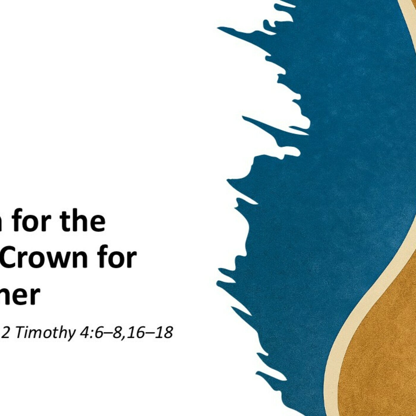 Strength for the Pilgrim, Crown for the Runner episode artwork
