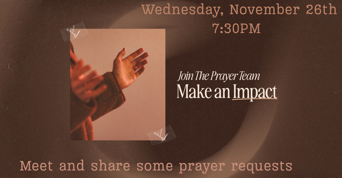 Prayer Team Gathering 