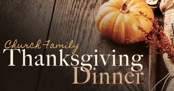 Churchwide Thanksgiving Meal