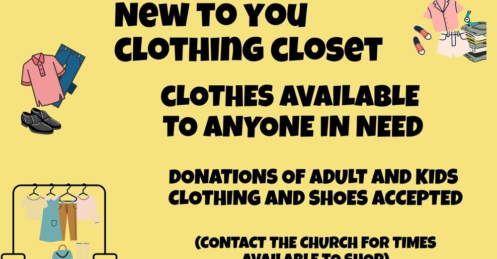 New To You Clothing Closet