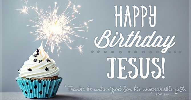 Happy Birthday Jesus Party