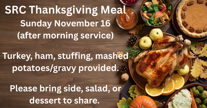 SRC THANKSGIVING MEAL