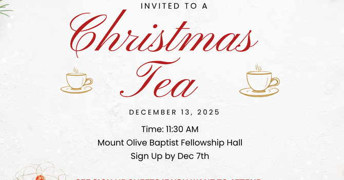 2025 Women's Christmas Tea