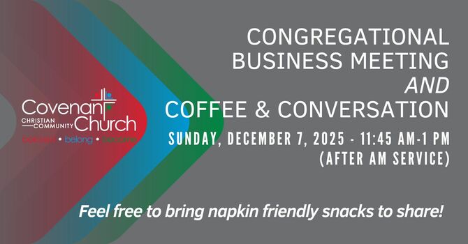 Business Meeting and Coffee & Conversation