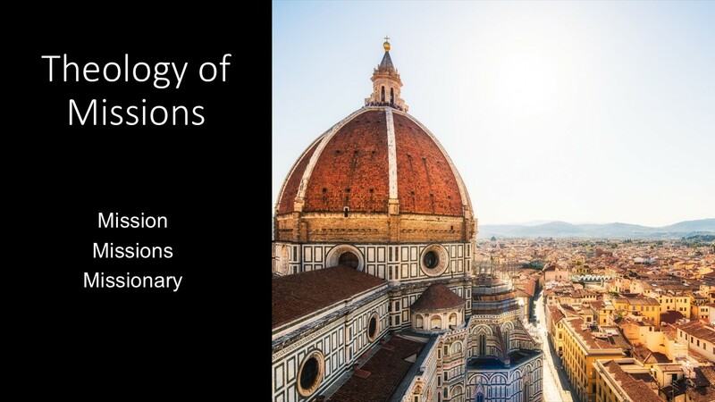 Theology of Missions