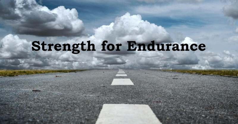 Strengthen for Endurance