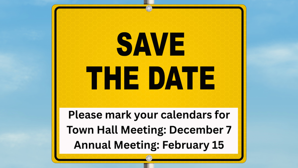 Important Events Coming Up