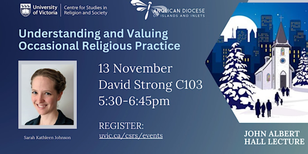 Tonight! Lecture with Dr. Sarah Kathleen Johnson