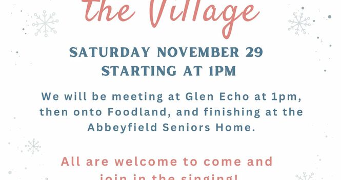 Caroling in the Village