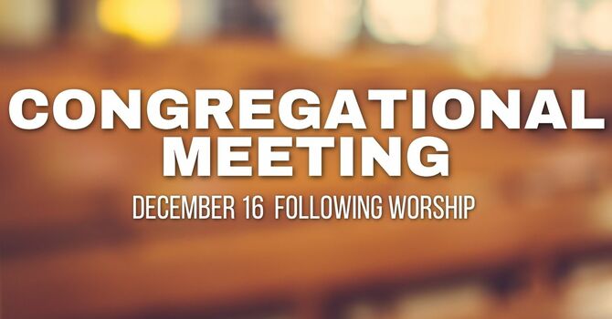 Congregational Meeting 