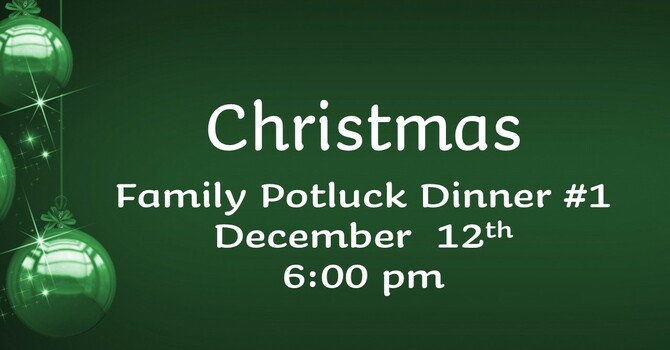 Christmas Family Potluck Dinner #1