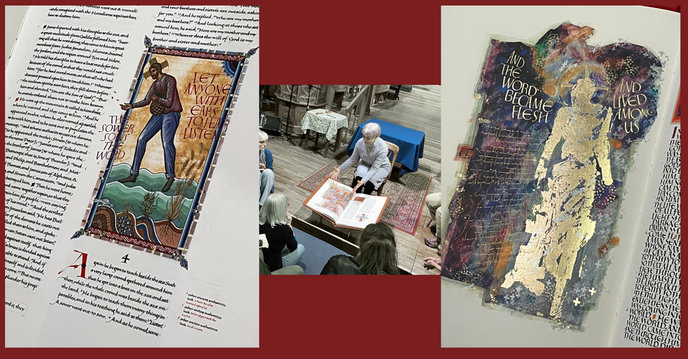 Illustrated St John's Bible at Hearts and Minds