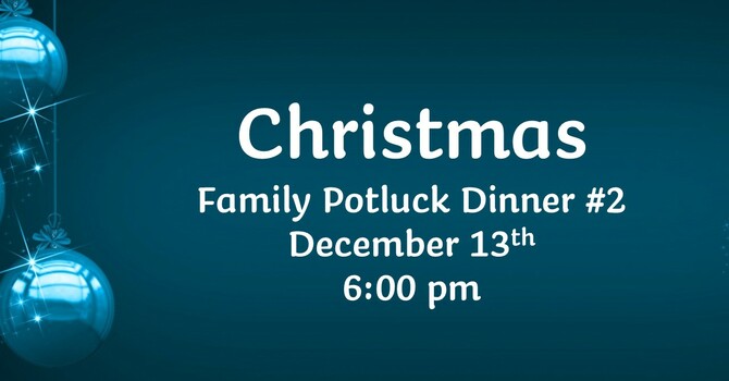 Christmas Family Potluck Dinner #2
