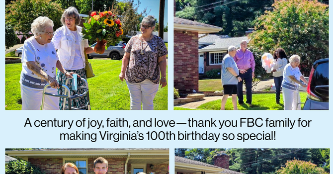 Virginia Callahan 100th Birthday image