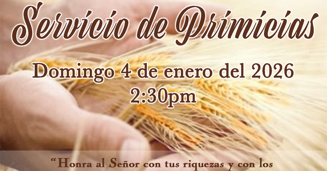 Servicio Especial: Primicias