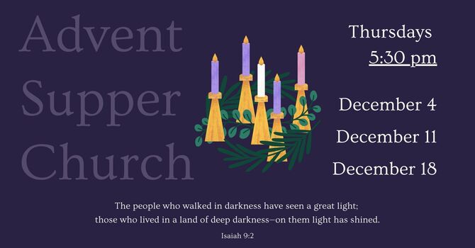 Advent Supper Church