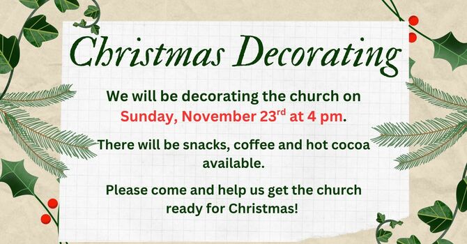 11/16/25 Announcements image