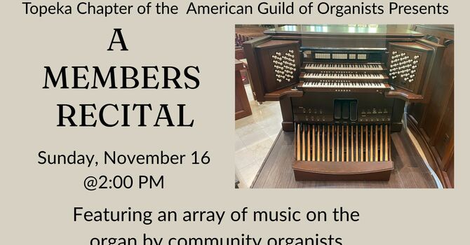 AGO Membership Recital