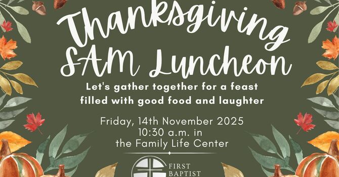 SAM Thanksgiving Luncheon