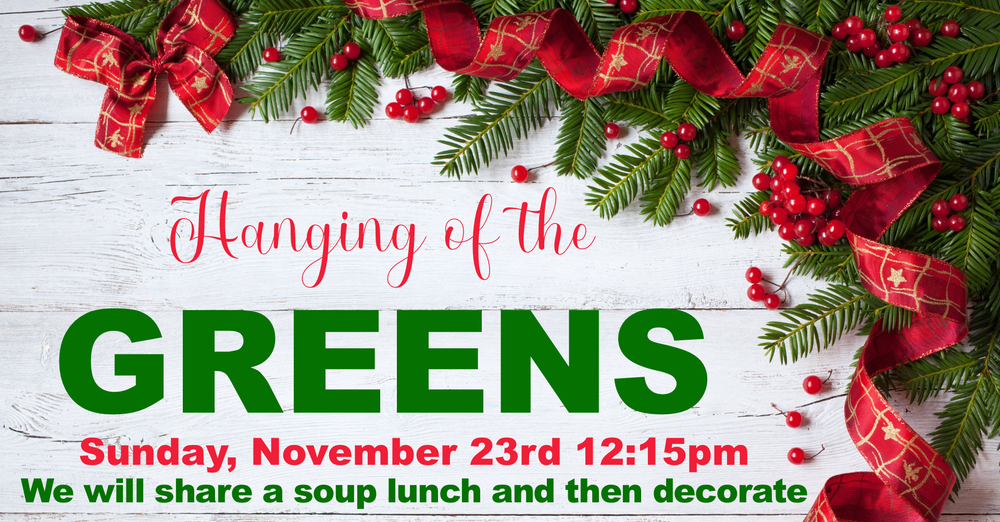 Hanging of the Greens