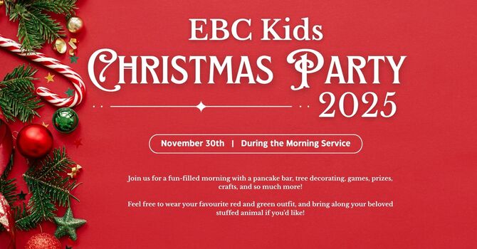 EBC Kids Christmas Party