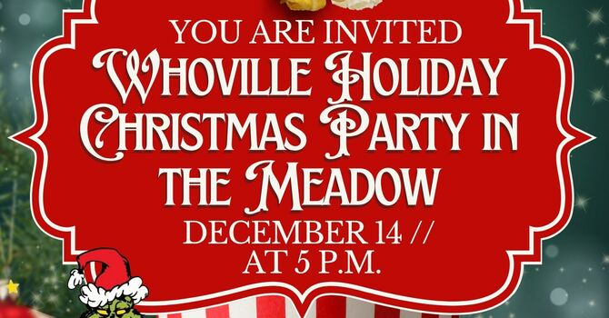 Whoville Holiday Christmas Party in the Meadow