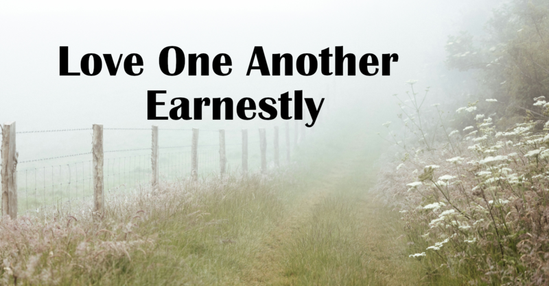 Love One Another Earnestly