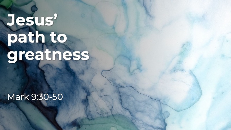 Jesus' Path to Greatness