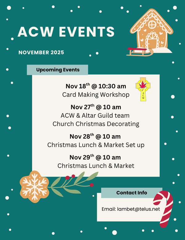 ACW Announcements 