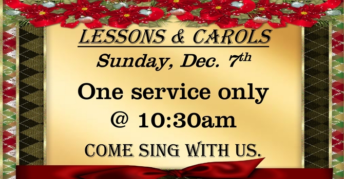 Lessons & Carols Service