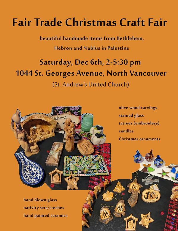  Fair Trade Christmas Crafts – Support Palestinian Artisans