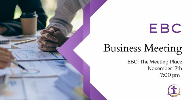 EBC Business Meeting