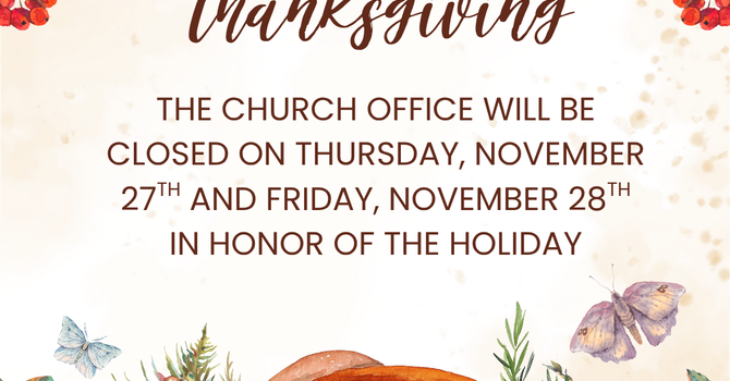 Happy Thanksgiving! image