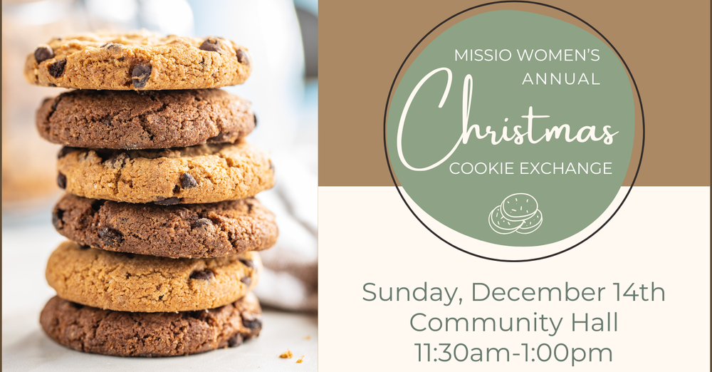 Missio Women Cookie Exchange