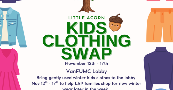 Little Acorn Kids Clothing Swap