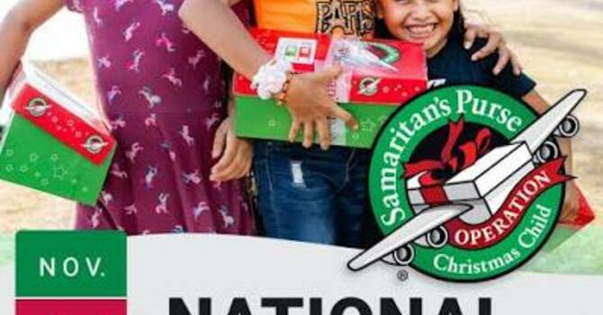 National Collection Week Operation Christmas Child