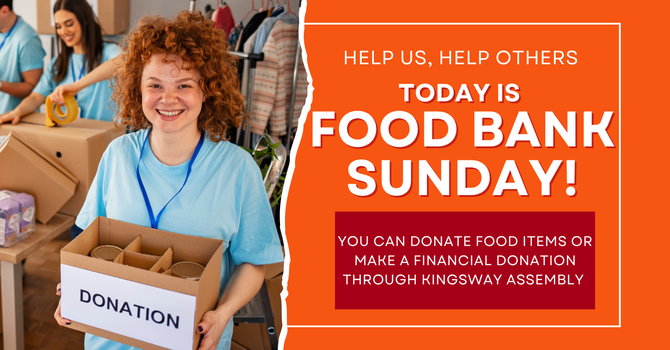 Food Bank Sunday