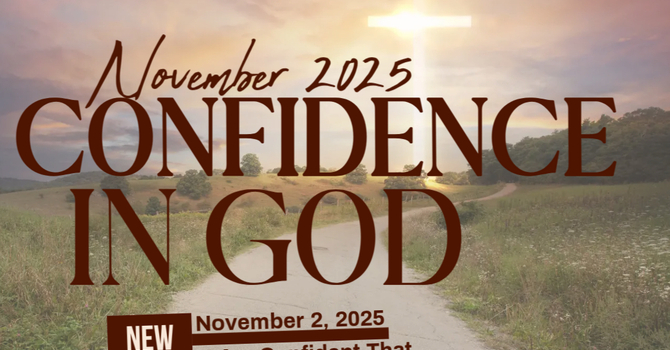 Confidence in God