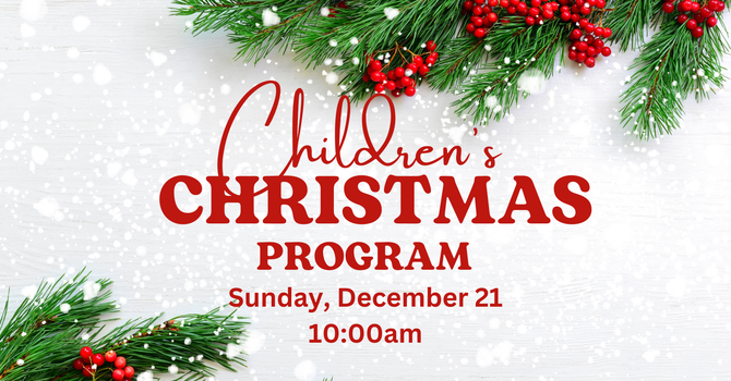 Children's Christmas Program