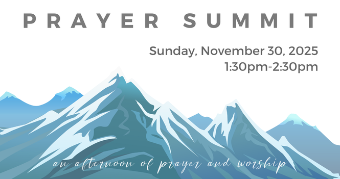 祈禱高峰會 Prayer Summit - Nov2025